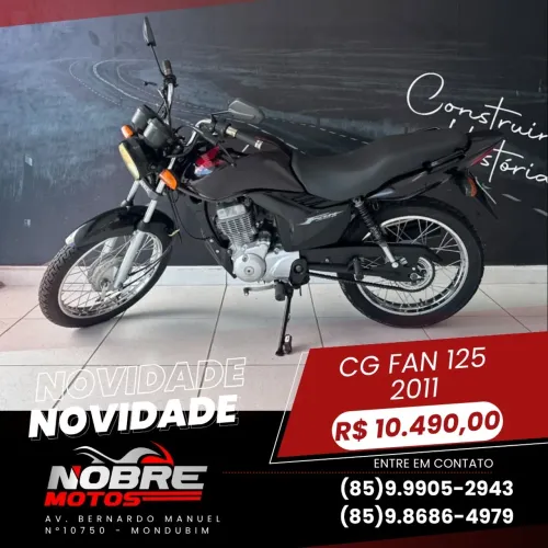Honda Cg 125 Es 2011 - Partida Eletrica
