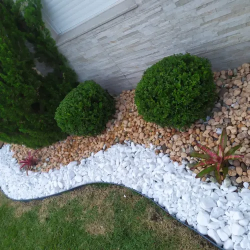 Seixos para jardim