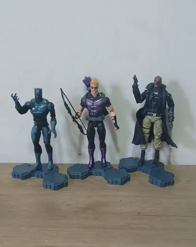 Bonecos Marvel bootlegs raros kit com 3