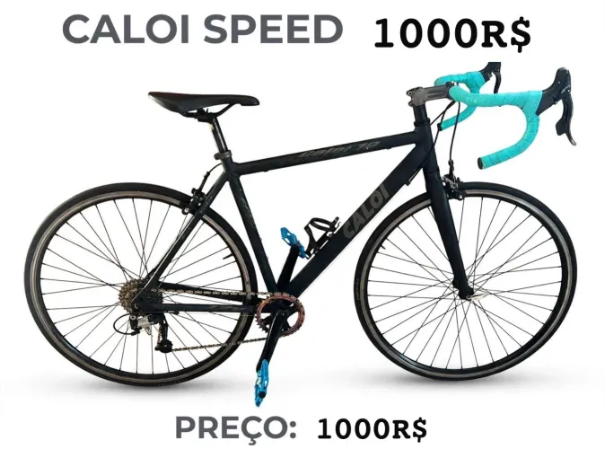 Caloi 10 speed, road, bike urbana 900R$