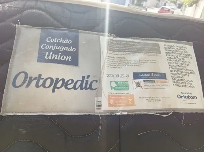 Cama de solteiro ortopédica