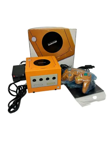 Nintendo Game Cube  Laranja impecável, item de colecionador 
