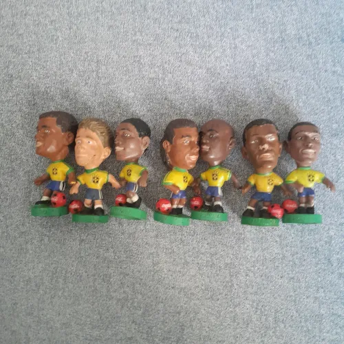 7 bonecos da Coca Cola da Copa do Mundo 1998