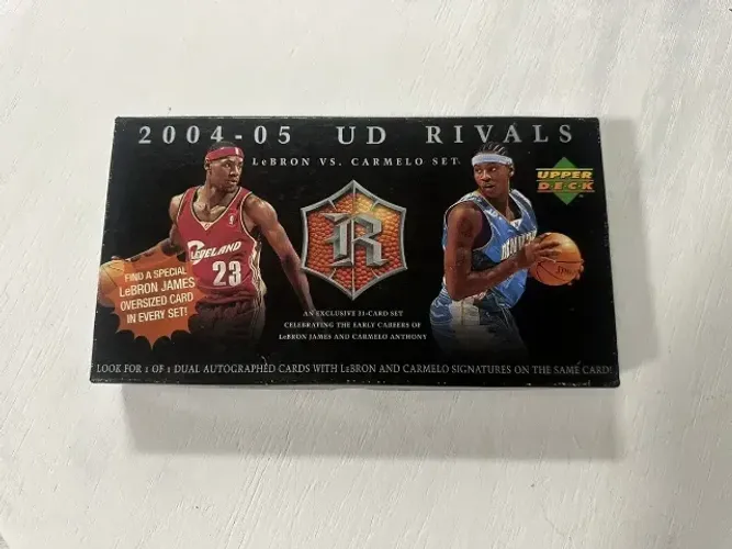 2004 Ud Rivals Lebron Vs Carmelo Complete Box - 31 Cards Nba