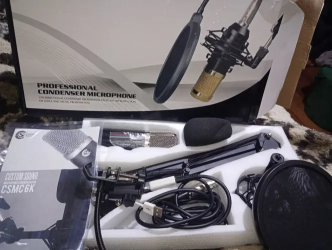 Microfone condensar profissional