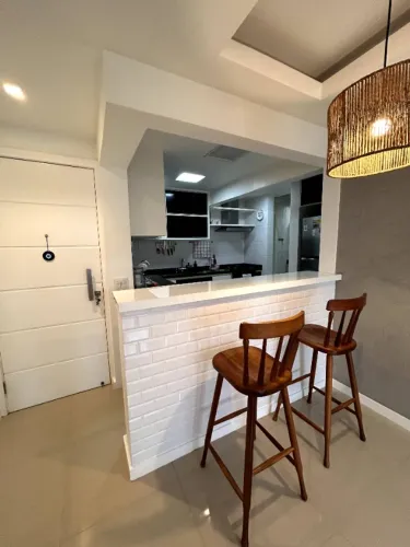 Apartamento 3 quartos em Botafogo - mobiliado - ideal para temporada longa