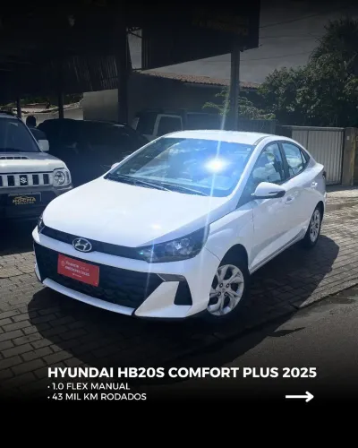 Hyundai HB20S Comfort Plus 1.0 Flex 12V Mec. 2025
