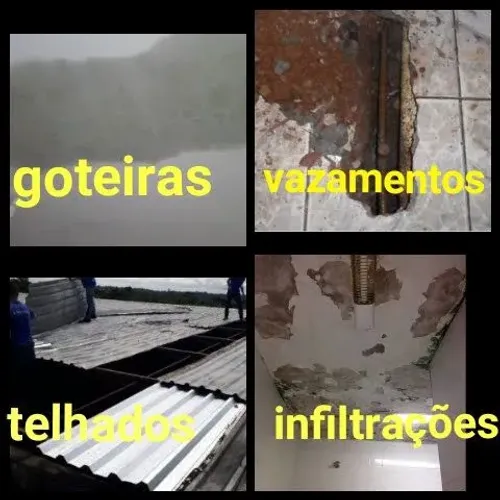INFILTRAÇÕES, VAZAMENTOS E GOTEIRAS.