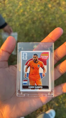 Cody Gakpo Silver Extra Sticker - FIFA World Cup 2026