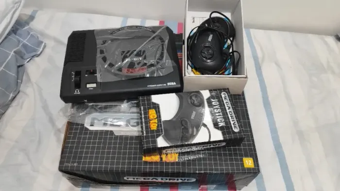 Mega drive com memória