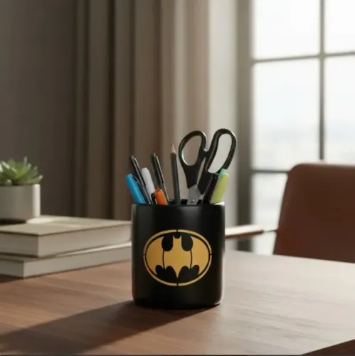 Vaso / Pote organizador Batman
