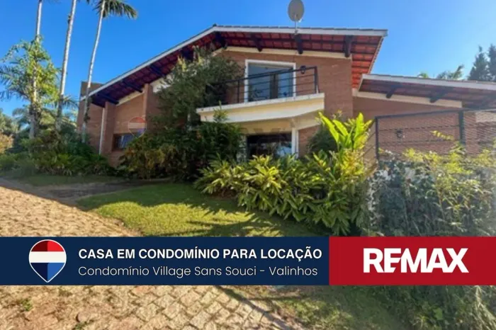 Casa para locação condomínio Village Sans Souci