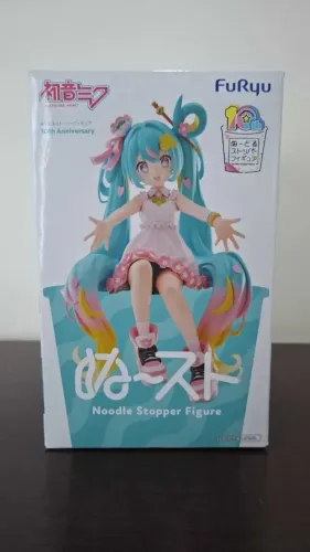 Vocaloid - Hatsune Miku - Noodle Stopper 10th Anniversary (FuRyu) Figure ORIGINAL