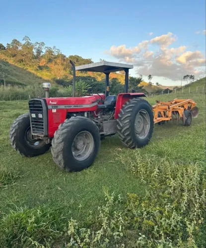 Trator Massey Fergunson 292 + Grade - Parcela 