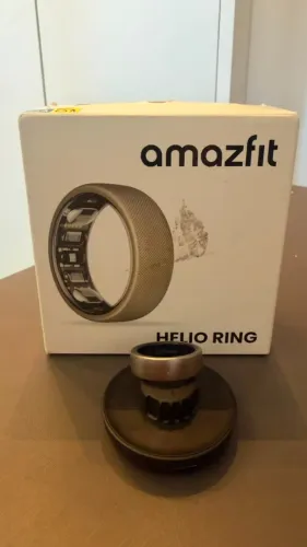 Anel Inteligente Amazfit Helio Ring - Titânio | Tamanho 12