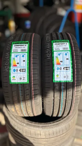 Par (02) pneus 185/45R15 novos (montagem grátis)