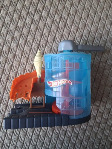 Pista hotwheels loja de sorvete