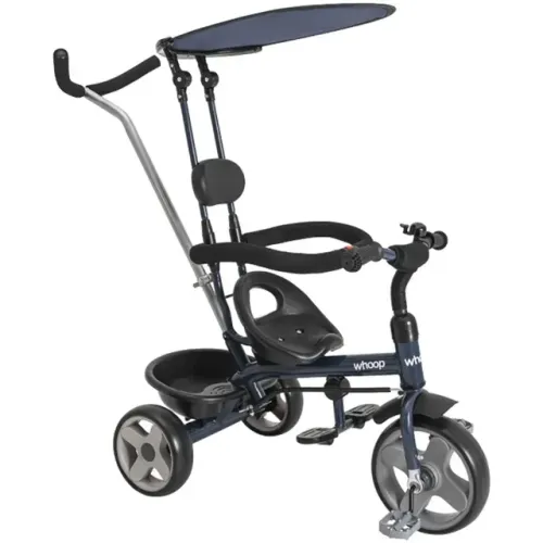 Triciclo Carrinho para Passeio e Pedal Kiddo Whoop Grow