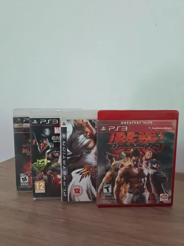 Jogos PS3 ORIGINAIS - Combo de luta