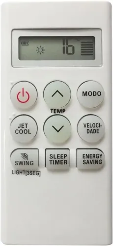 Controle Remoto Ar Condicionado LG AKB * COM NOTA FISCAL E ENTREGA