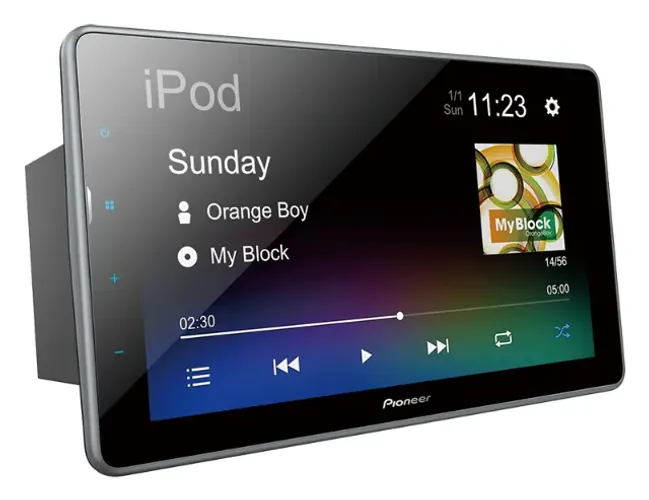 Multimídia Pioneer 9? Flutuante DMH-AF555BT Bluetooth WebLink Som Premium Encaixe 2 din
