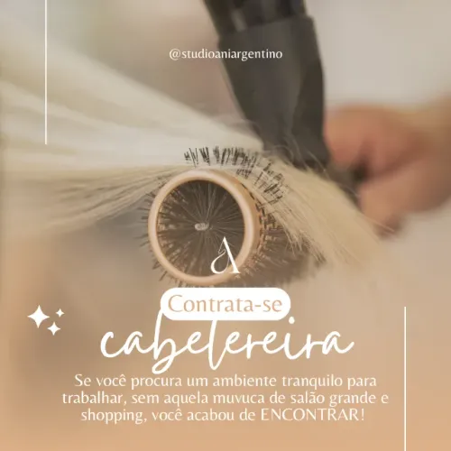 Vaga para cabeleireiro(a)