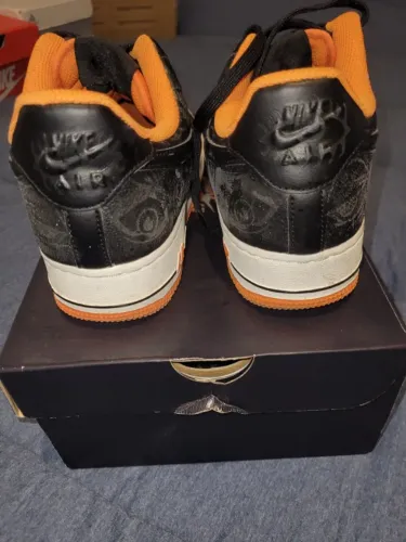 Nike Air Force 1 Halloween Edition Basketball Shoes condição 10/10 n° 38