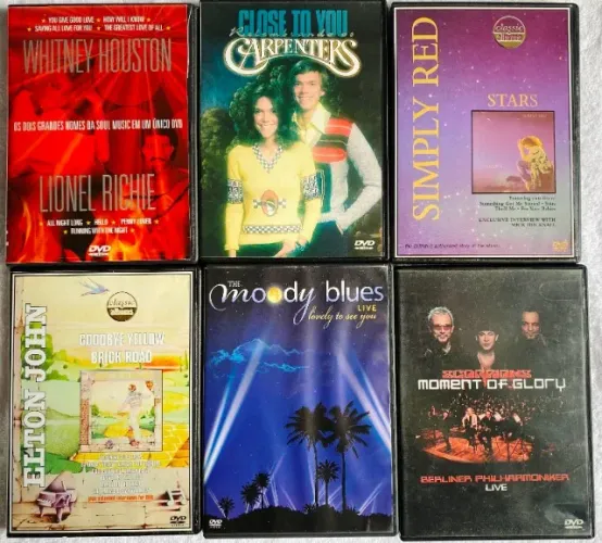 DVD Musical Internacional - Artistas variados