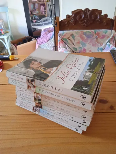 Os Bridgertons, 8 livros da coleção.