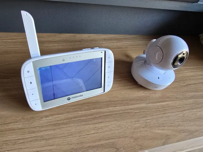 Babá Eletrônica Motorola VM36XL Tela 5.0 Visão Noturna e Zoom