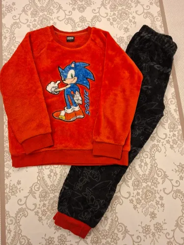 Pijama Fleece Sonic tam. 7/8