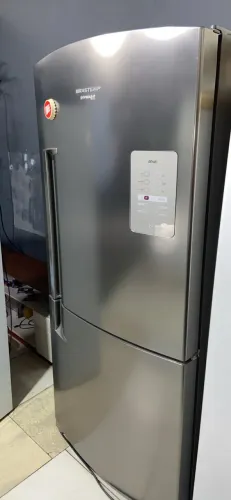 Geladeira inversa inox