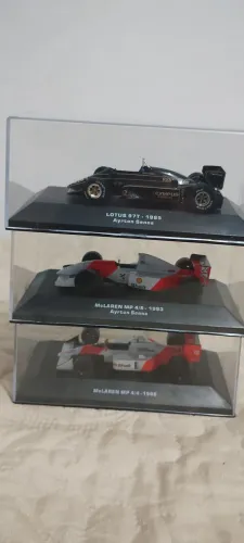 Miniaturas Senna formula 1