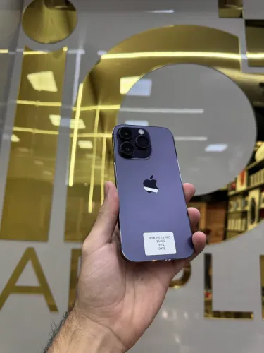 IPHONE 14 PRO 256GB ROXO SEMI NOVO QUEIMÃO 