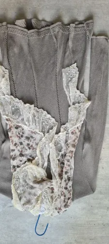 Casaco com seu cachecol 