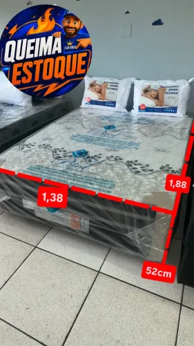 Cama box de casal - direto da fábrica