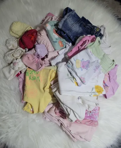Lotinho de roupinhas bebê menina