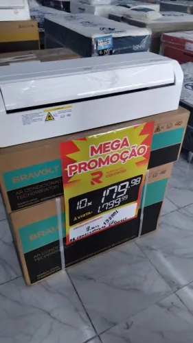 Ar-condicionado Bravolt 9000 a 30000 BTUS - Venda RODRIGUES COLCHÕES - LEIA A DESCRIÇÃO