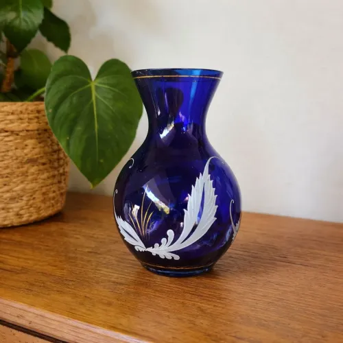 Vaso vintage demi cristal
