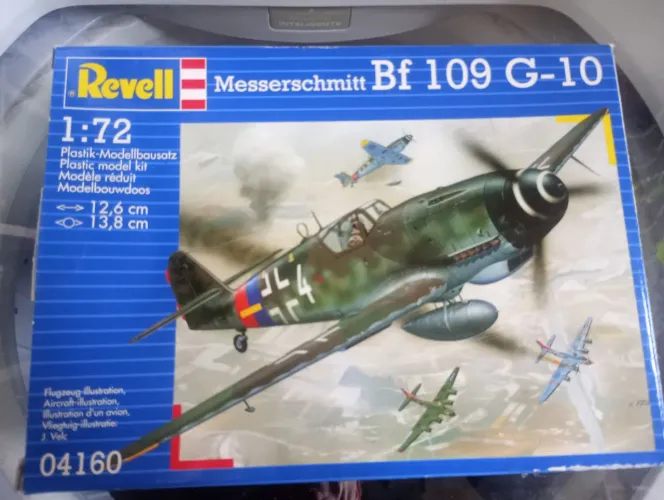 Avião da Alemanha da WWWII BF 109 G-10 kit Revell para montar 1:72