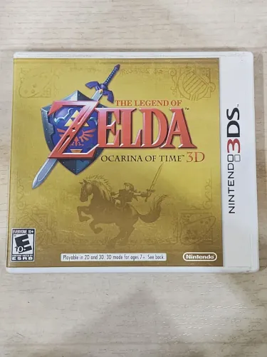 The Legend of Zelda Ocarina of Time 3d cartucho original de Nintendo 3ds