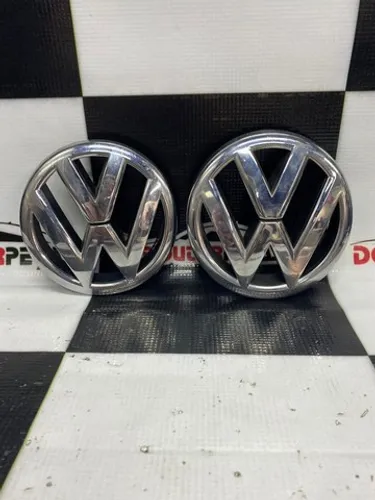Emblema Vw Grade Parachoque Fox 2015 2016 2017 2018