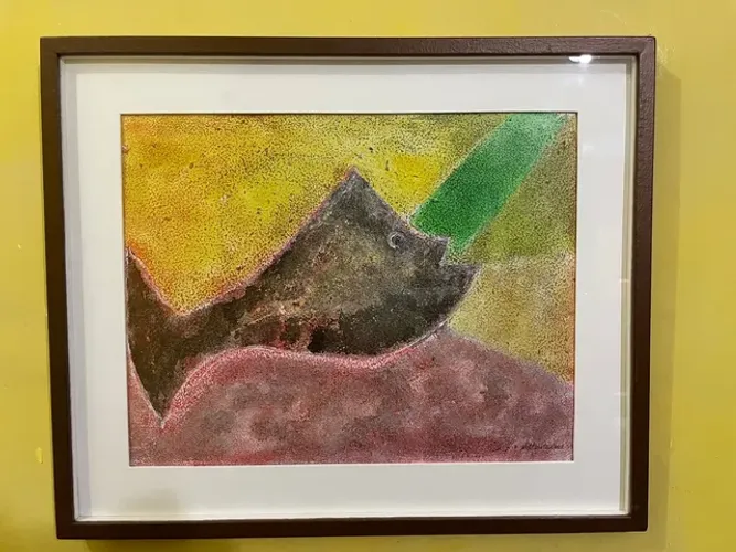 QUADRO PEIXE DO ARTISTA HILTON QUEIROZ