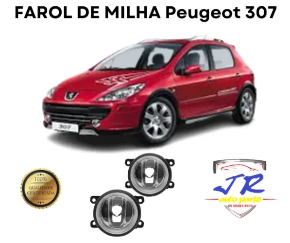 Farol Milha Peugeot 307 2012