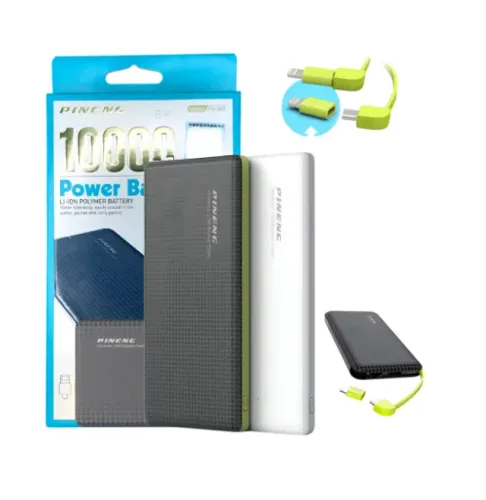 CARREGADOR PORTATIL POWER BANK 10.000 MAH PINENG PN-951