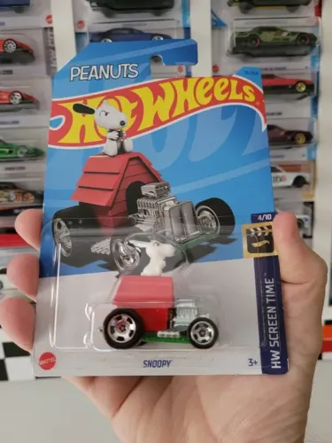 Snoopy Peanuts Temático Hot Wheels.