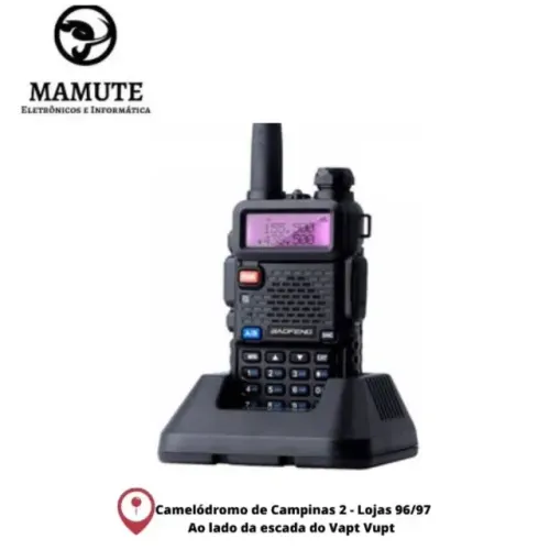 Radio Comunicador Ht Walk Talk Baofeng Dual Band Uv-5r