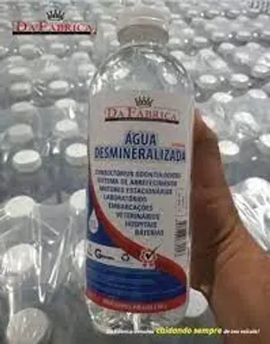 Água Desmineralizada - Da Fábrica Genuína