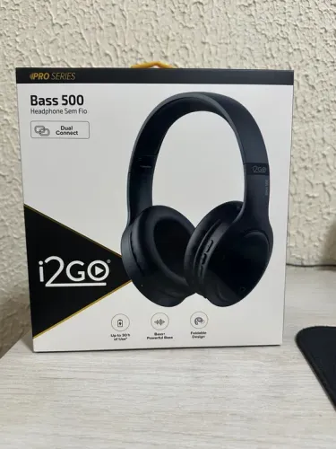 Fone de Ouvido Sem Fio i2Go Bass 500 - LACRADO