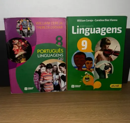 Livro: Português Linguagens 8 E 9 Kit Com 2